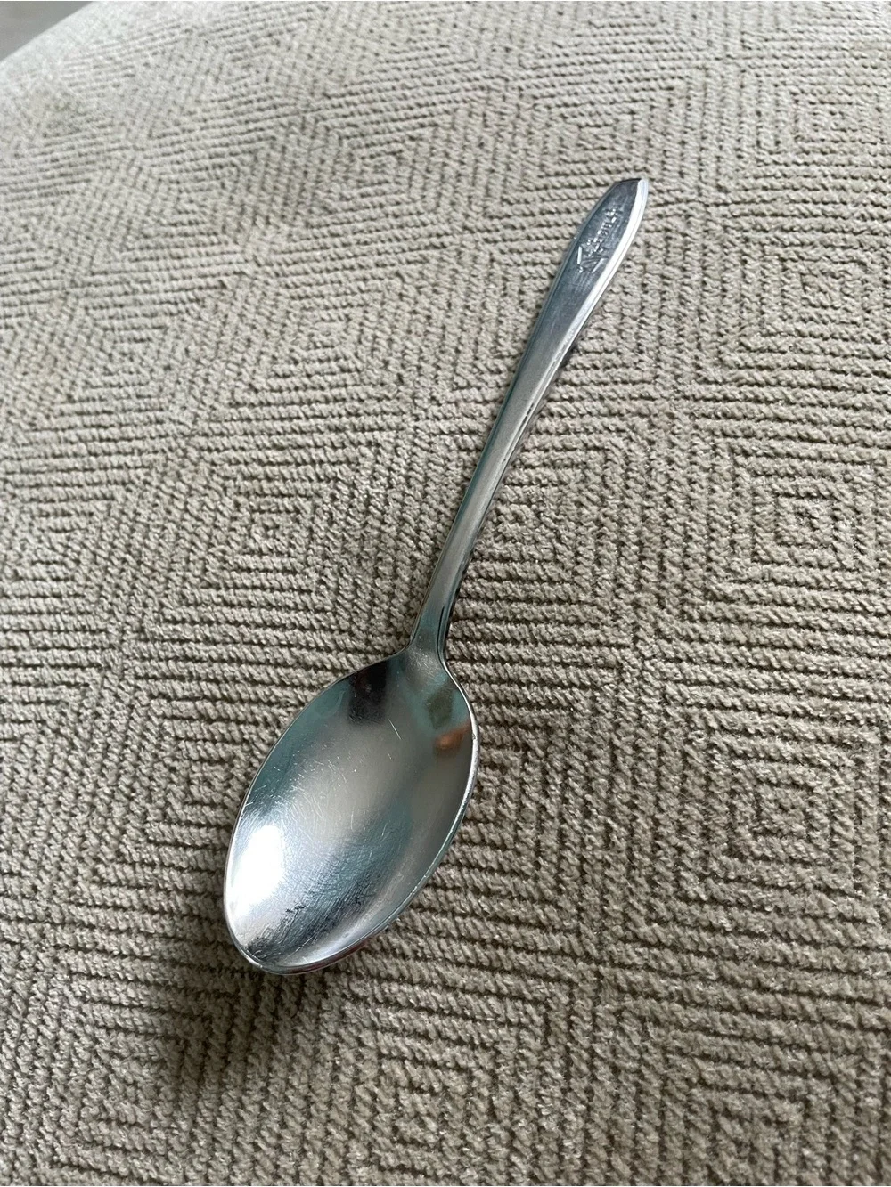 Vintage souvenir silver plate teaspoon from Las Vegas